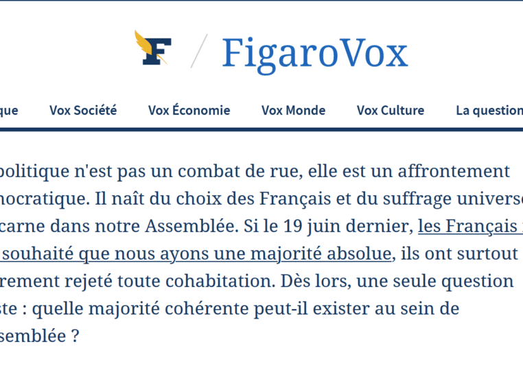 Figaro tribune